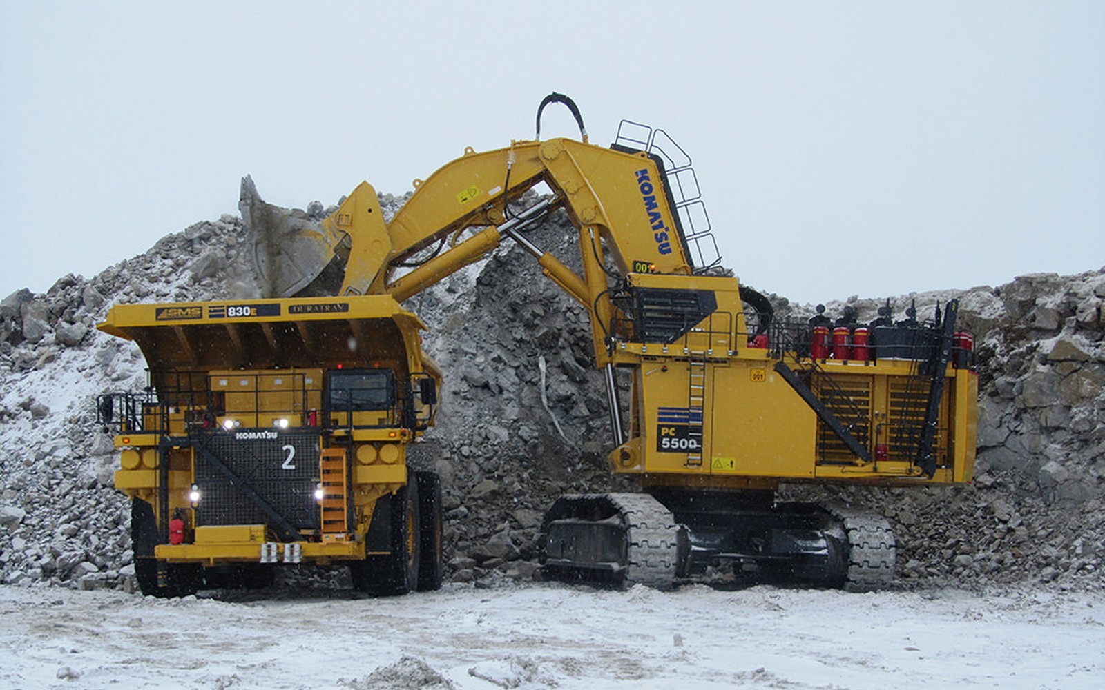 Komatsu PC5500 Mining Excavator Financing