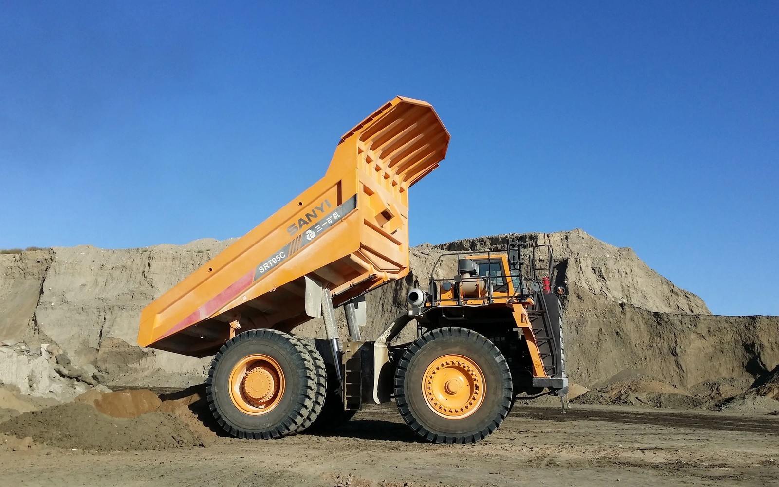 Sany SRT95C Mining Truck Financing Sany SRT95C Mining Truck Financing